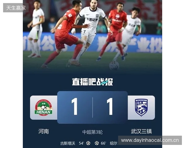 积分回正!河南1-1三镇 古斯塔沃、绍尔破门方镜淇手指脱位后神扑 积分回正!河南1-1三镇 古斯塔沃、绍尔破门方镜淇手指脱位后神扑