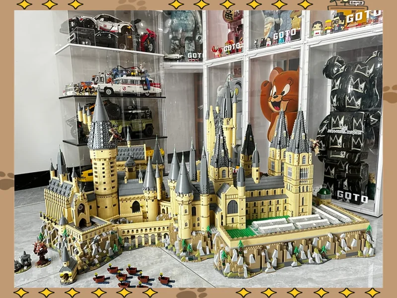 安东内拉：爱拼霍格沃茨城堡，家里有类似博物馆空间放乐高